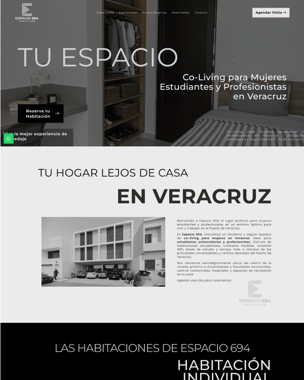 Proceso de diseño Espacio 694